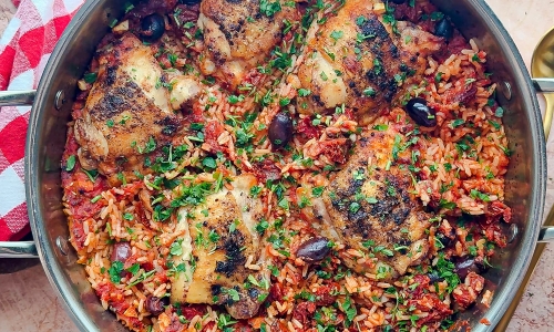  Italian Baked Chicken and Rice