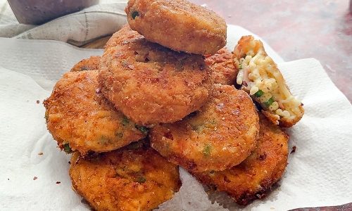 Pasta Fritters 