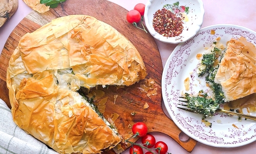 Spinach Feta pie