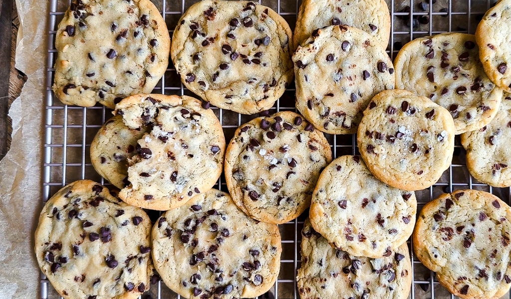 Slice and Bake Chocolate Chip Cookies