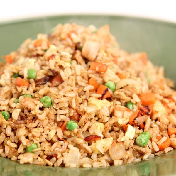 Fried Brown Rice