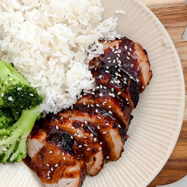 Honey Soy Glazed Pork Tenderloin