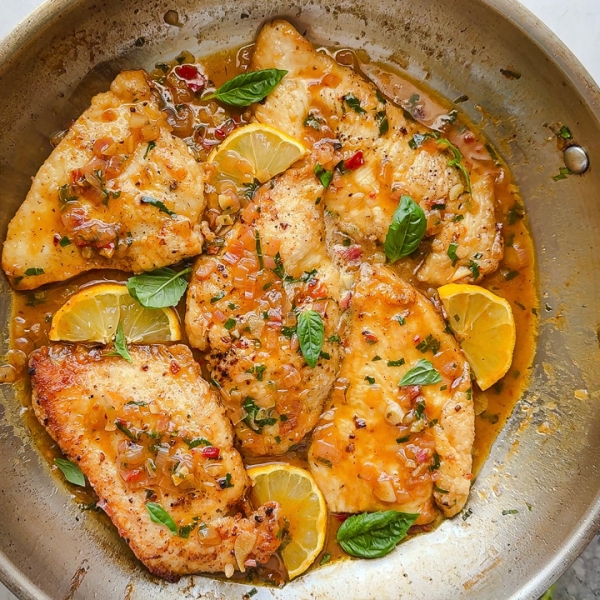 Lemon Basil Chicken