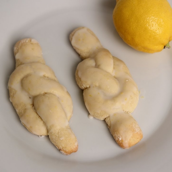 Lemon Knot Cookies