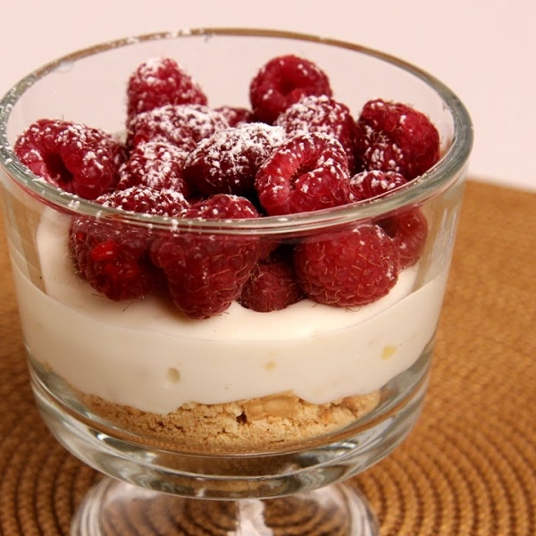Low Fat Cheesecake Trifles